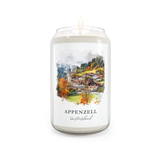 Appenzell, Switzerland scented soy candle