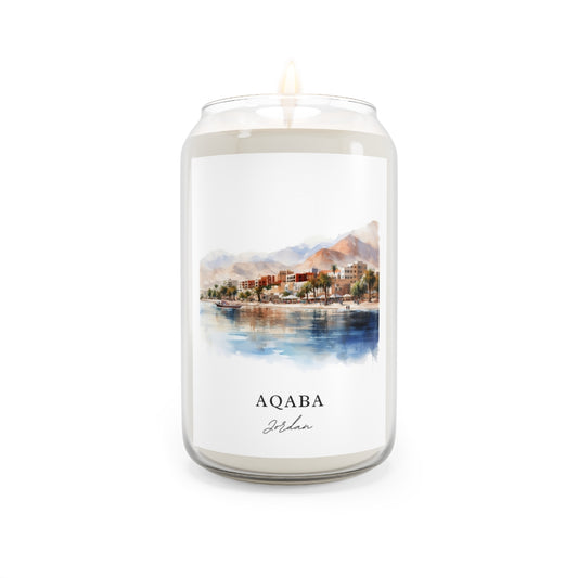 Aqaba, Jordan scented soy candle