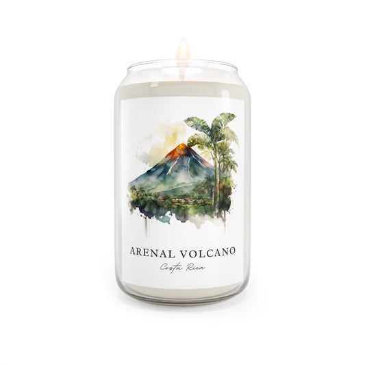 Arenal Volcano, Costa Rica scented soy candle