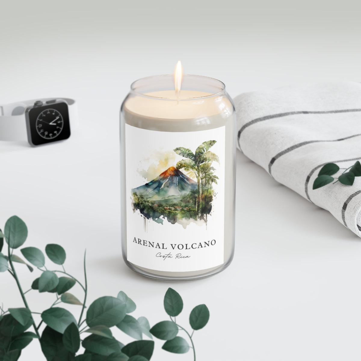 Arenal Volcano, Costa Rica scented soy candle