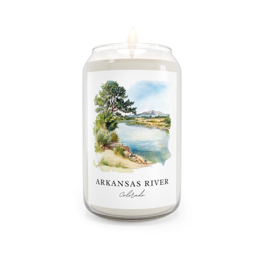 Arkansas River, Colorado scented soy candle