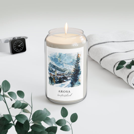 Arosa, Switzerland scented soy candle