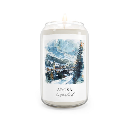 Arosa, Switzerland scented soy candle