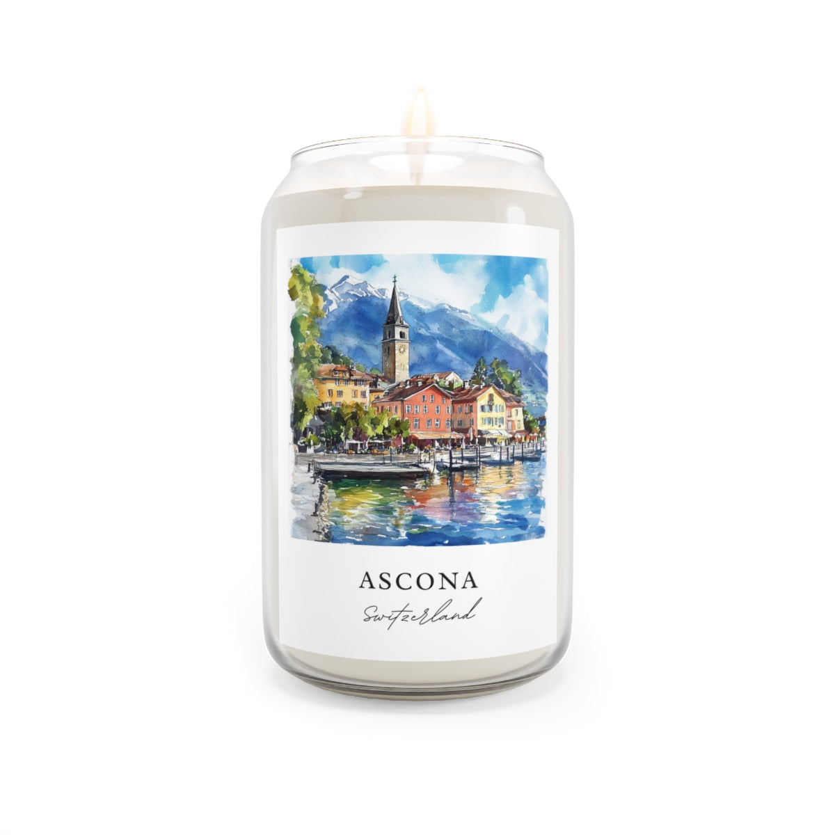 Ascona, Switzerland scented soy candle