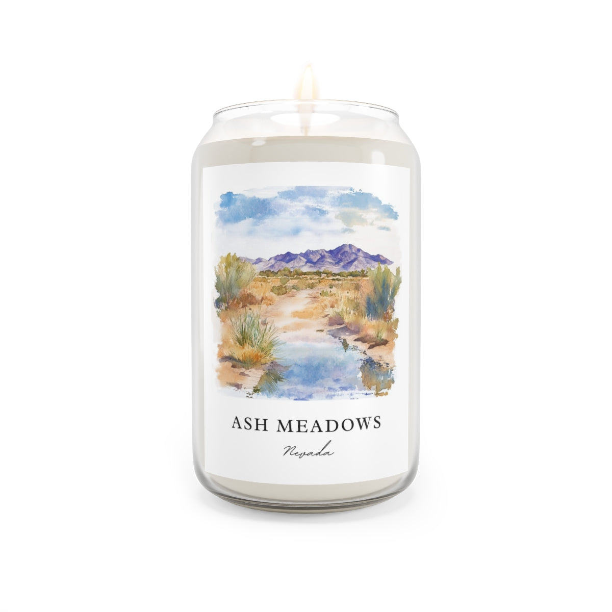 Ash Meadows, Nevada scented soy candle