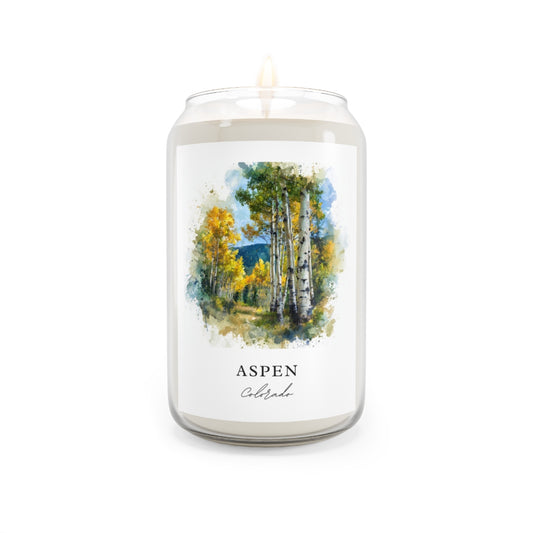 Aspen, Colorado scented soy candle