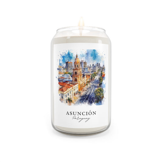 Asunción, Paraguay scented soy candle