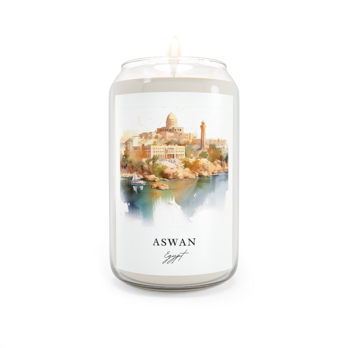 Aswan, Egypt scented soy candle