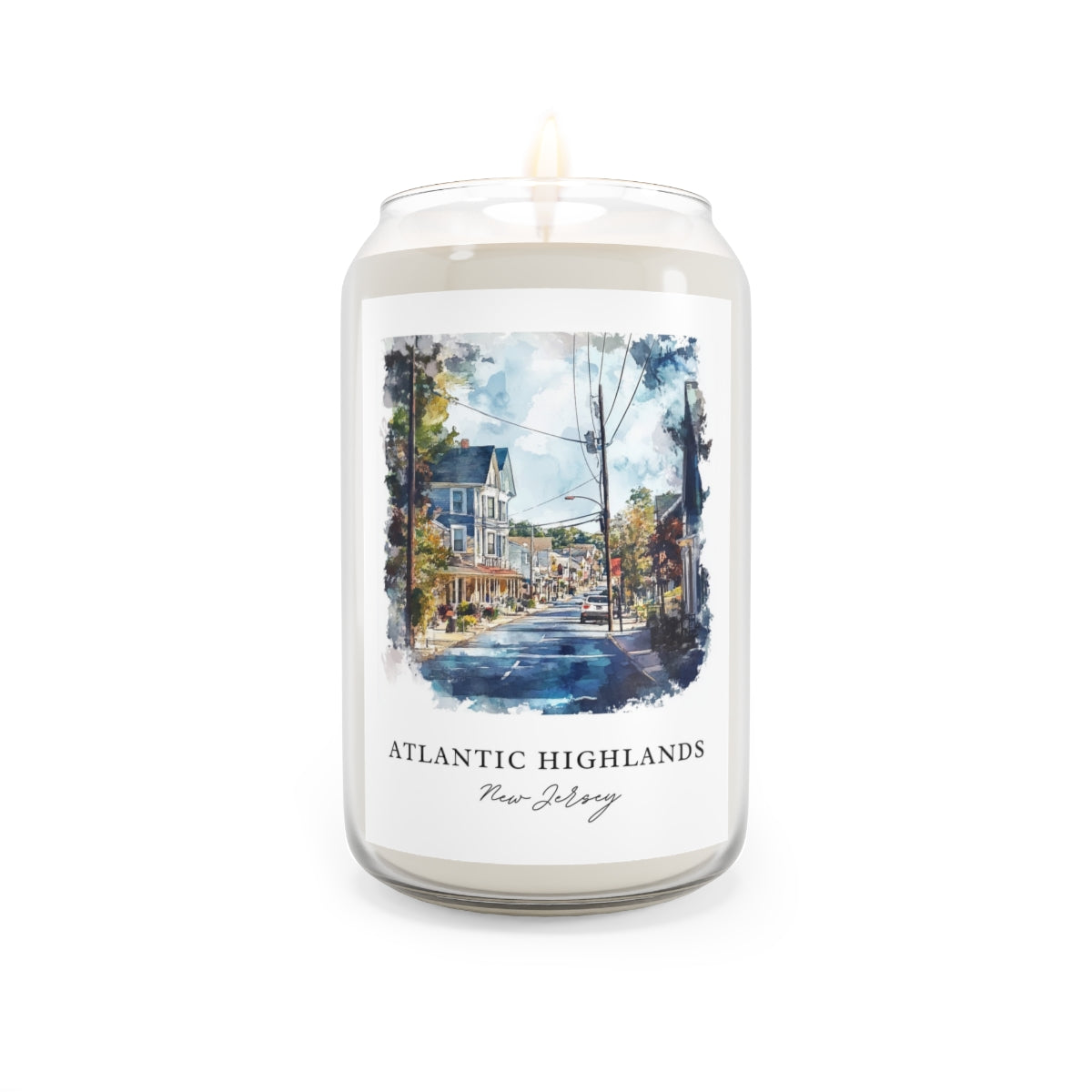 Atlantic Highlands, New Jersey scented soy candle