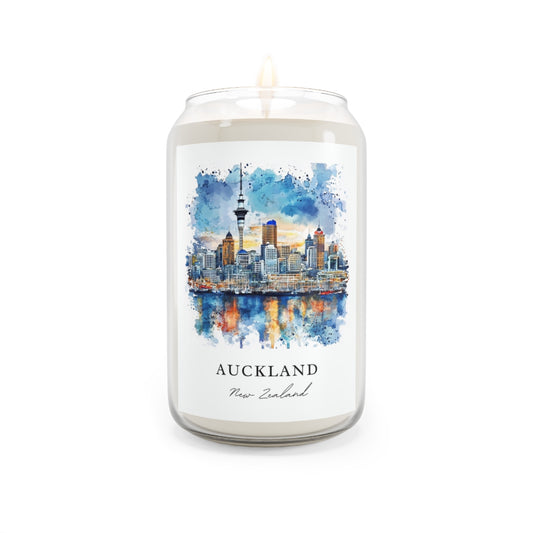 Auckland, New Zealand scented soy candle