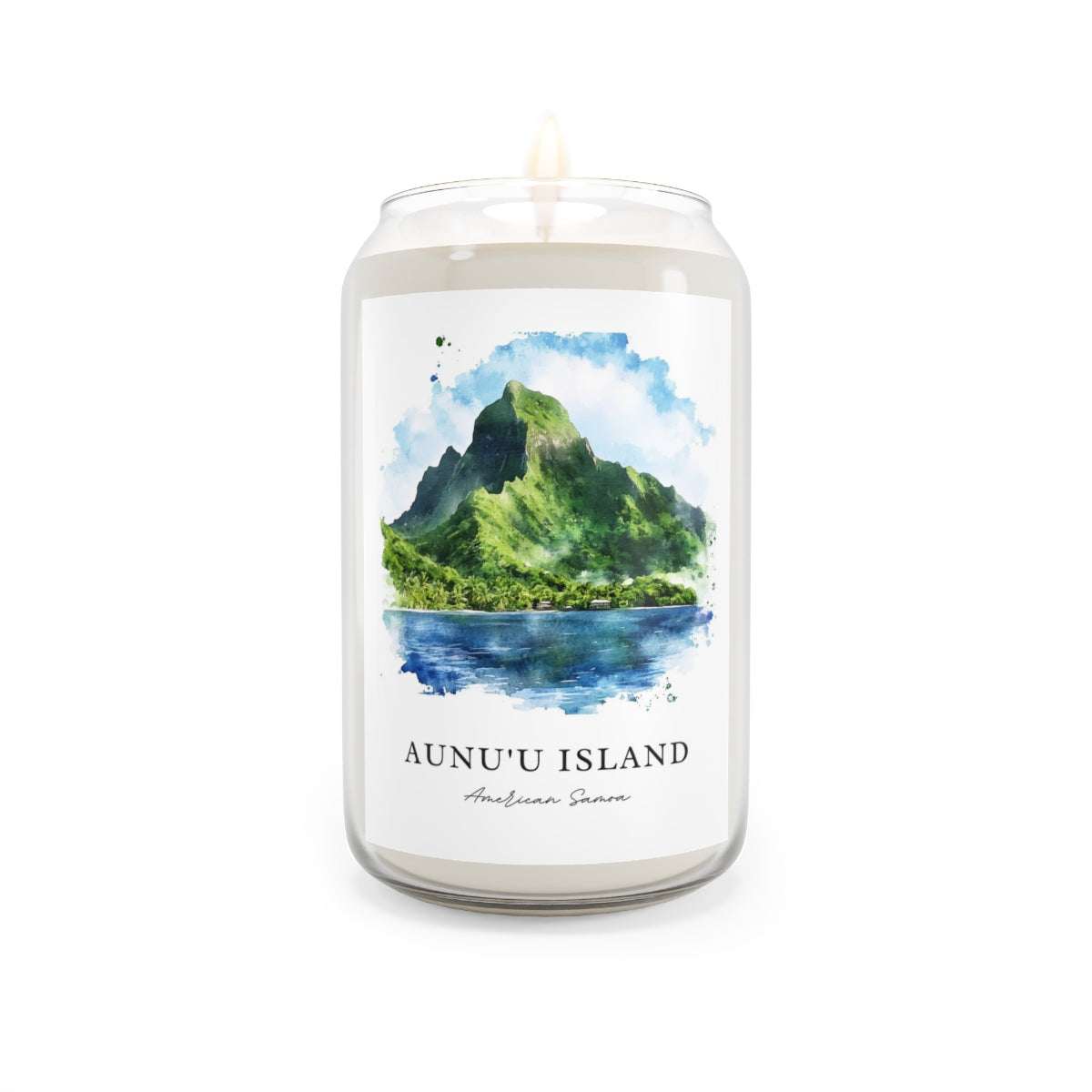 Aunu'u Island, American Samoa scented soy candle