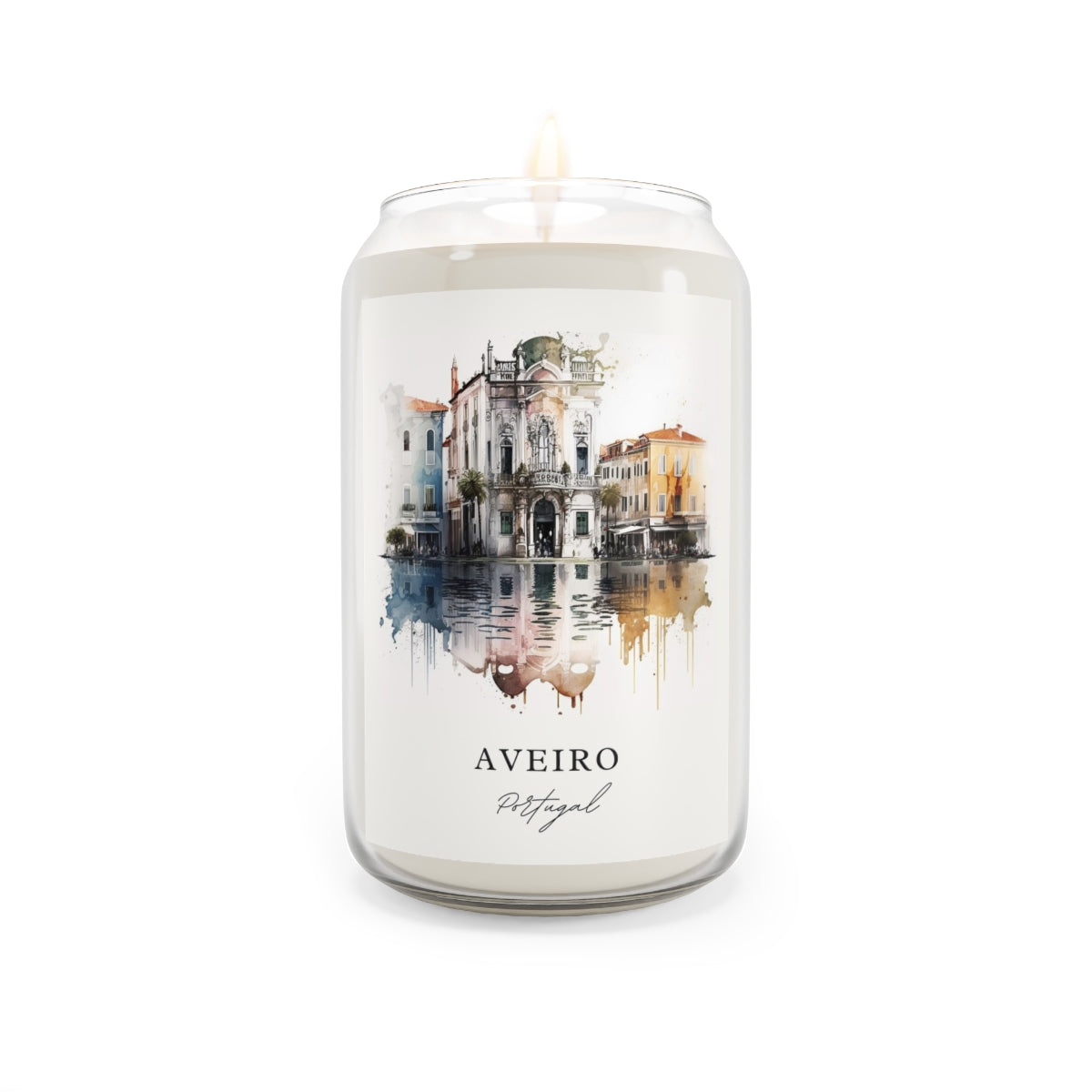 Aveiro, Portugal scented soy candle