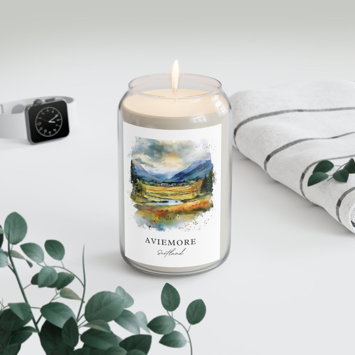 Aviemore, Scotland scented soy candle