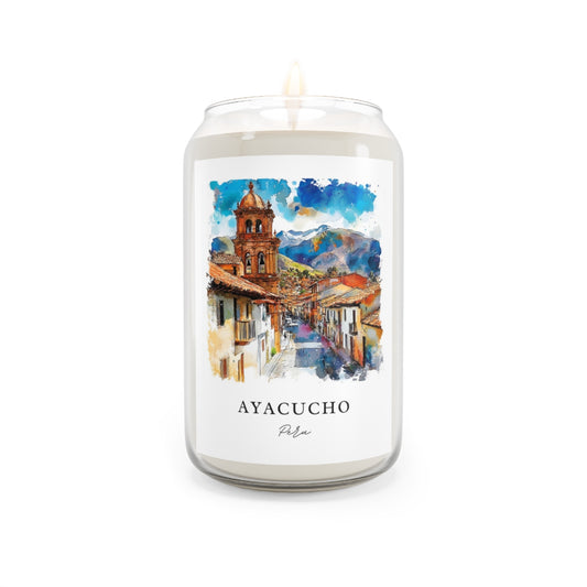 Ayacucho, Peru scented soy candle