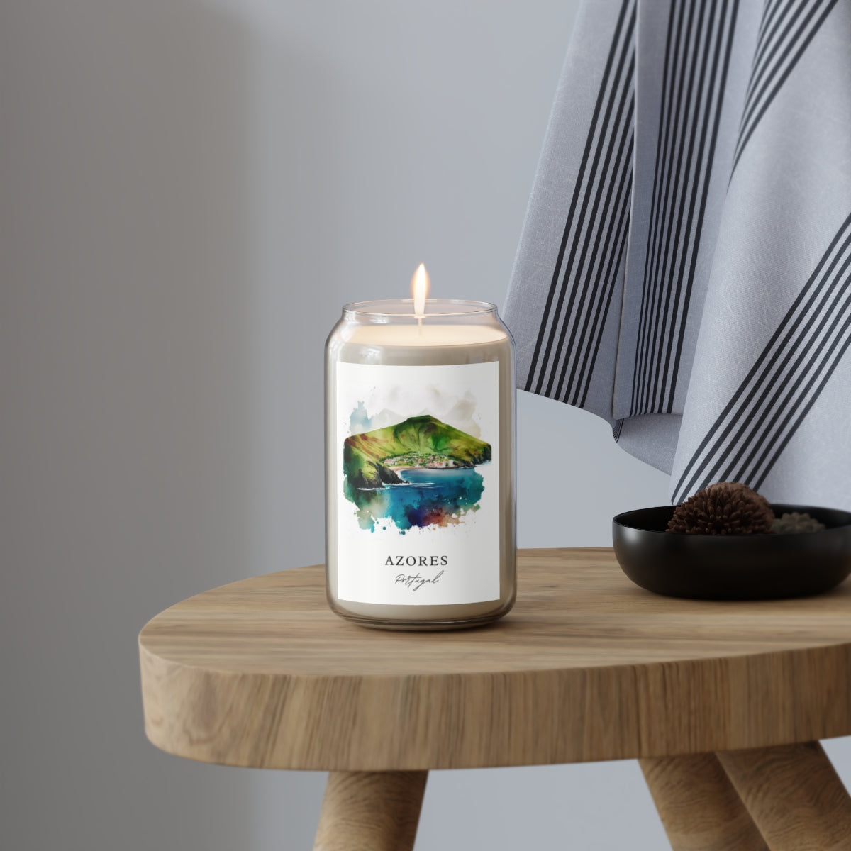 Azores, Portugal scented soy candle