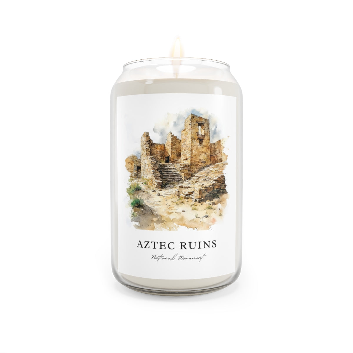 Aztec Ruins, National Monument scented soy candle