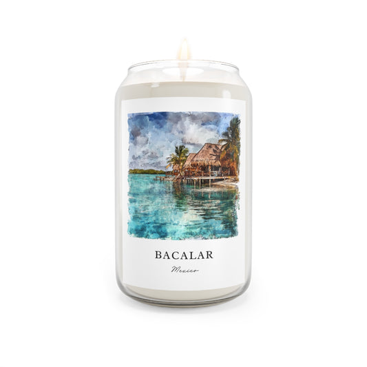 Bacalar, Mexico scented soy candle