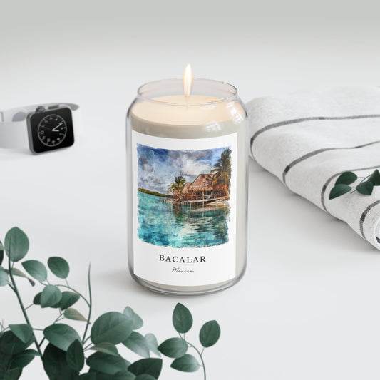 Bacalar, Mexico scented soy candle