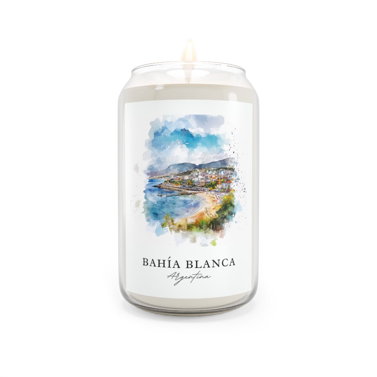 Bahía Blanca, Argentina scented soy candle