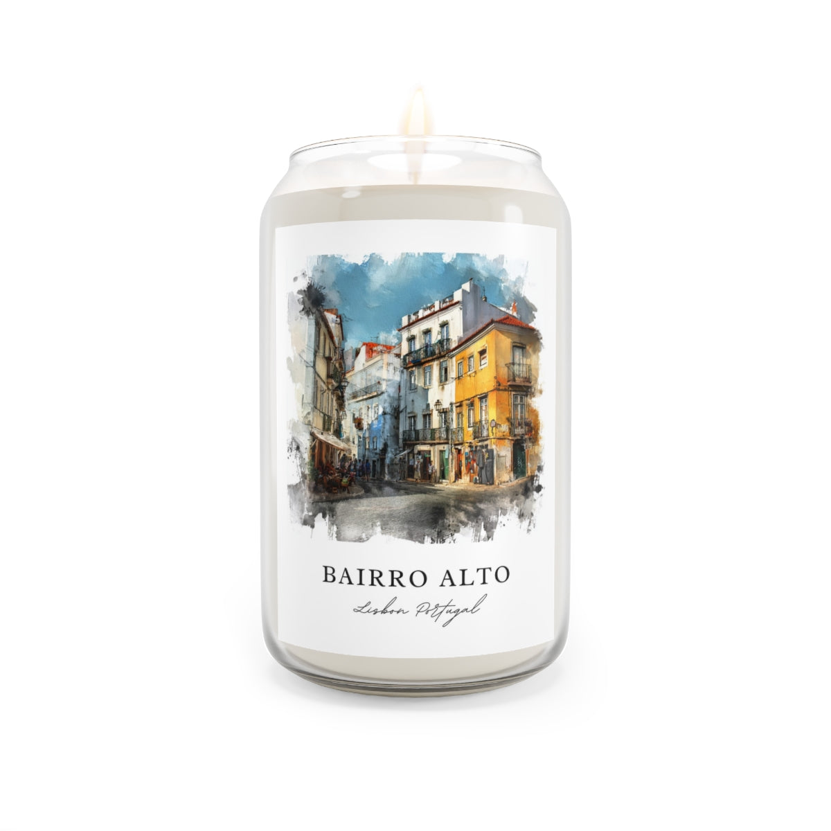 Bairro Alto, Lisbon Portugal scented soy candle