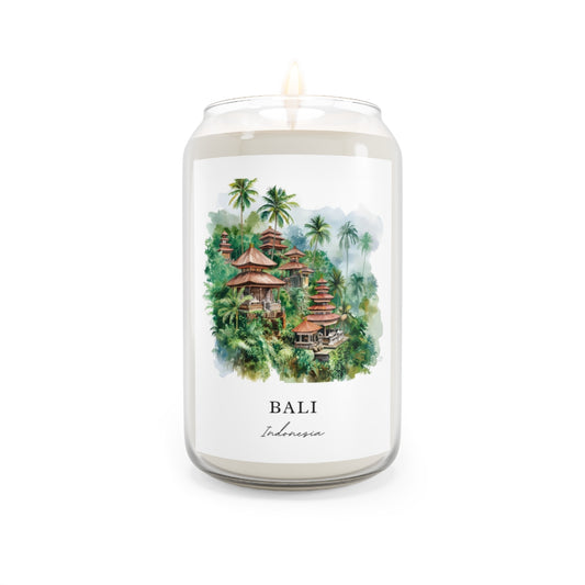 Bali, Indonesia scented soy candle
