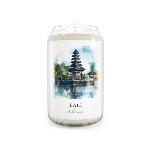 Bali, Indonesia scented soy candle