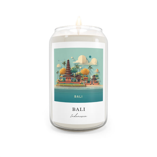 Bali, Indonesia scented soy candle