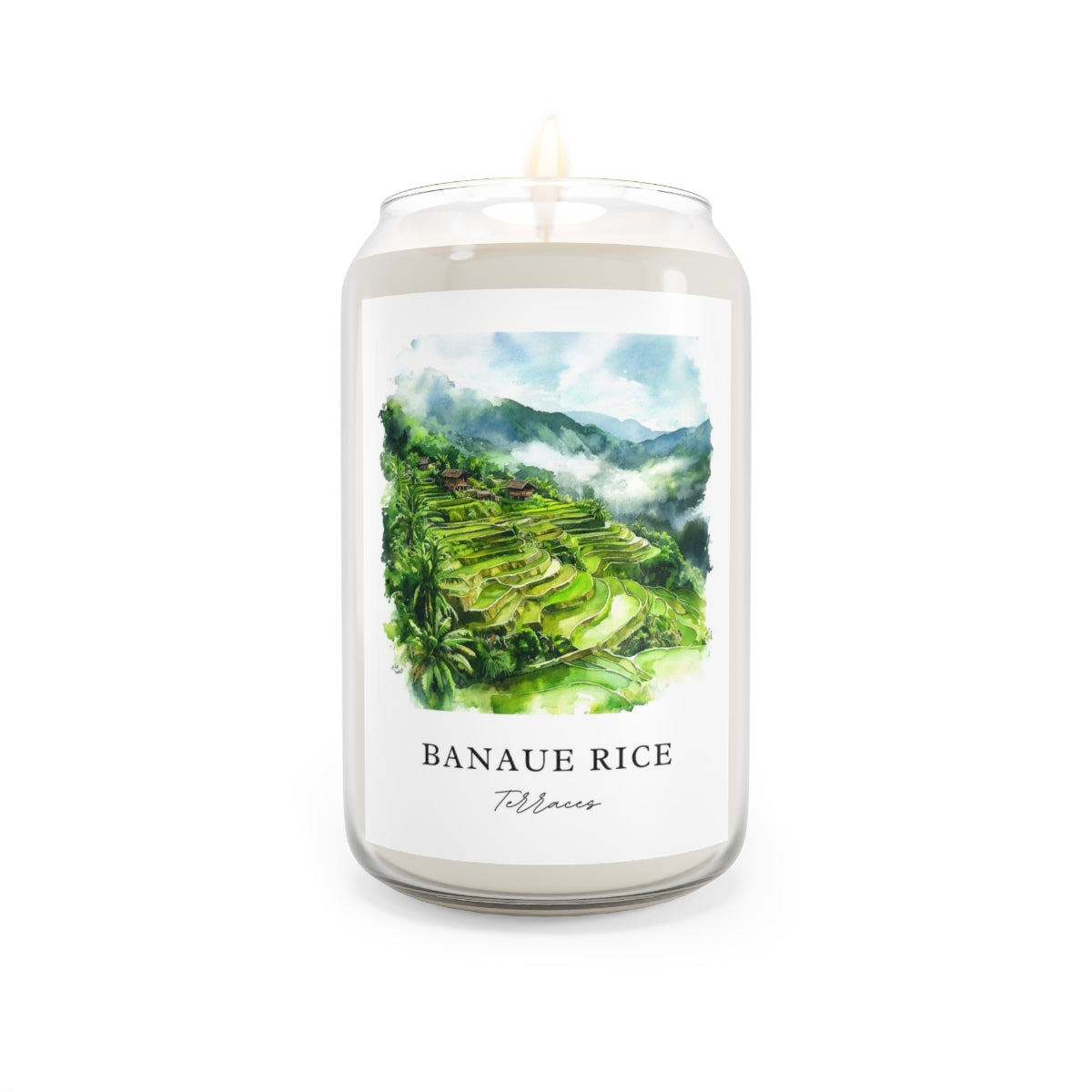 Banaue Rice, Terraces scented soy candle