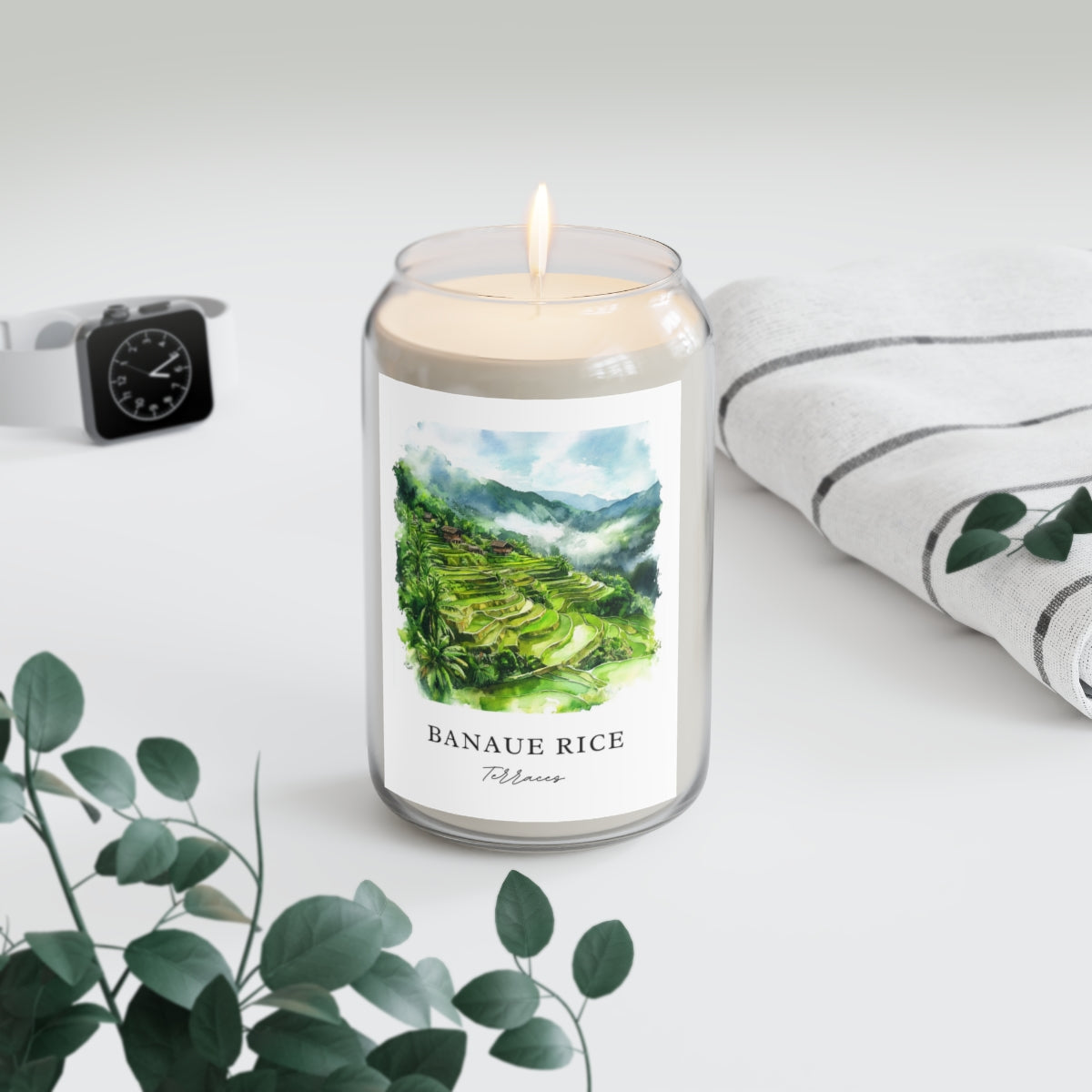 Banaue Rice, Terraces scented soy candle