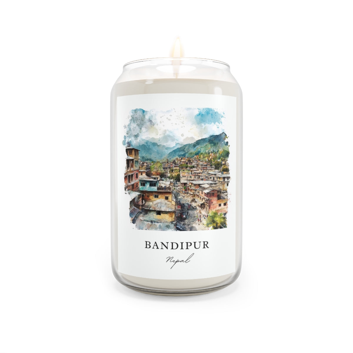 Bandipur, Nepal scented soy candle