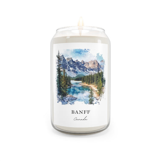 Banff, Canada scented soy candle