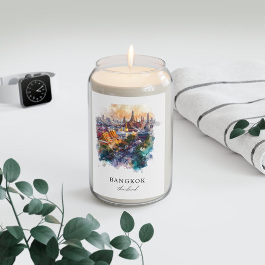 Bangkok, Thailand scented soy candle
