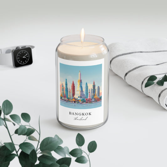 Bangkok, Thailand scented soy candle