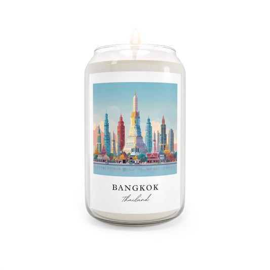 Bangkok, Thailand scented soy candle