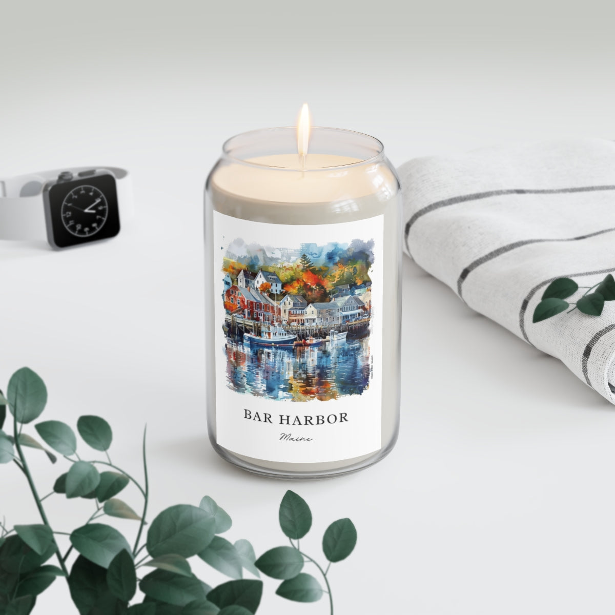 Bar Harbor, Maine scented soy candle