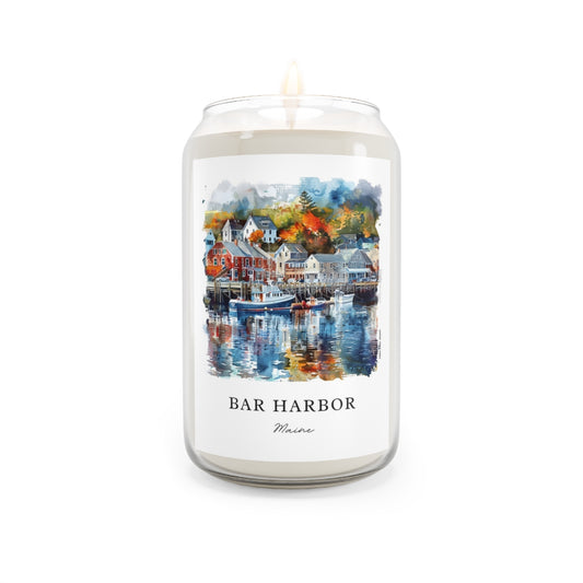 Bar Harbor, Maine scented soy candle