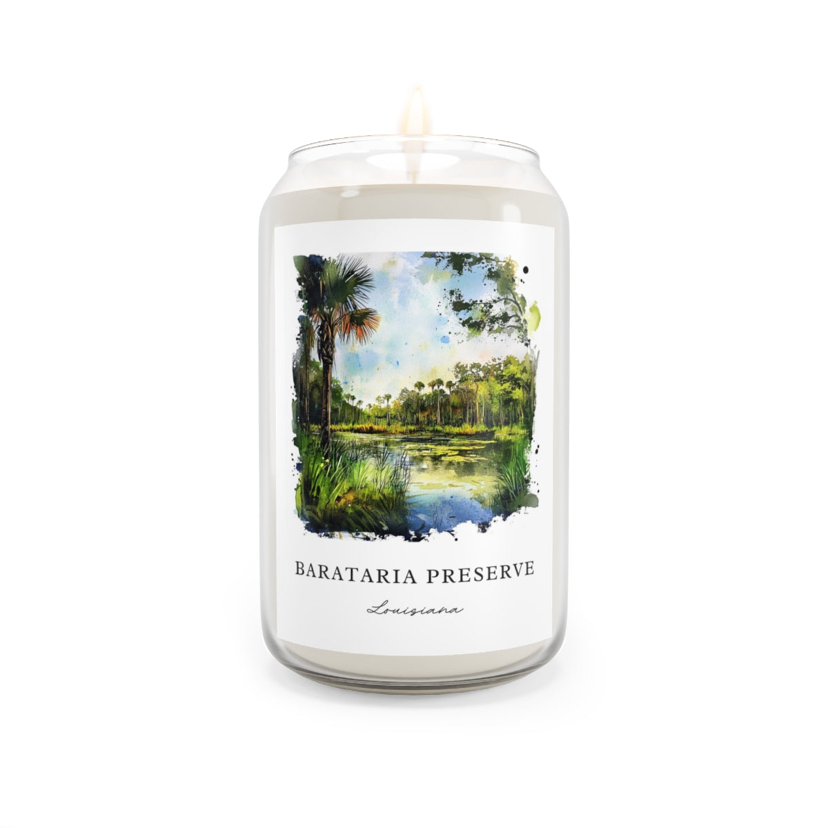 Barataria Preserve, Louisiana scented soy candle