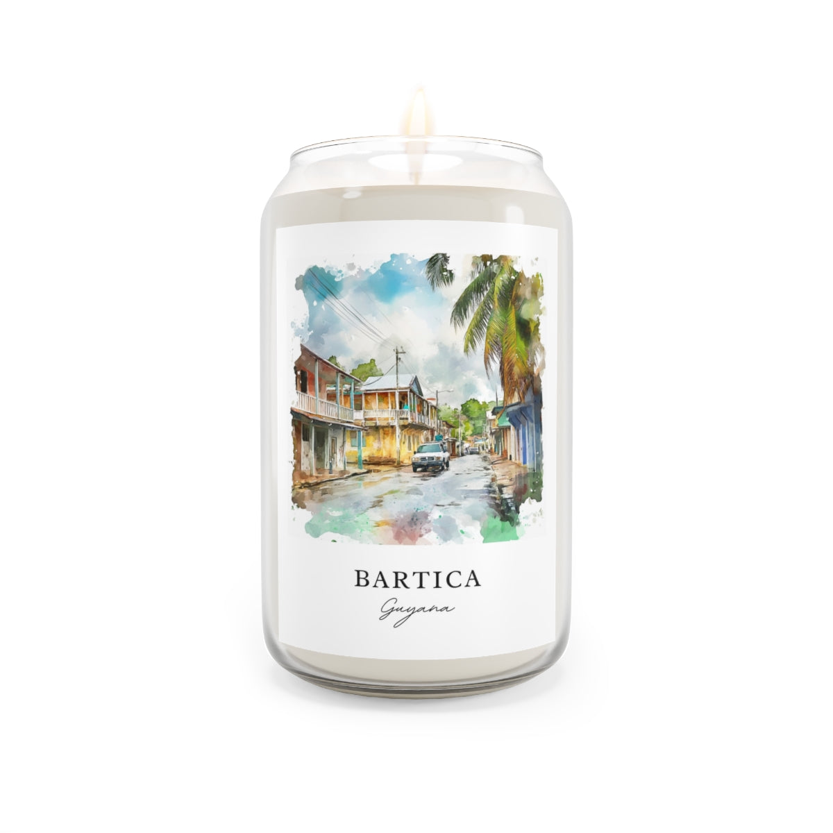Bartica, Guyana scented soy candle