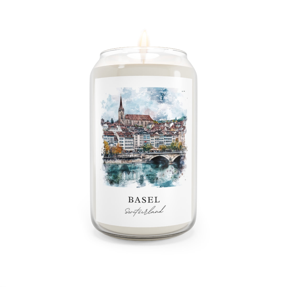Basel, Switzerland scented soy candle