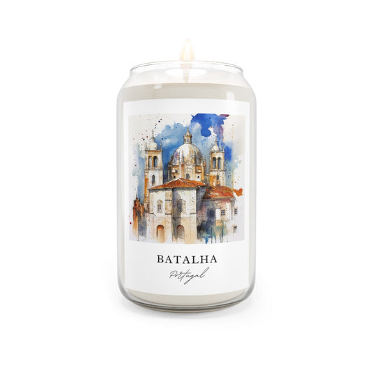 Batalha, Portugal scented soy candle