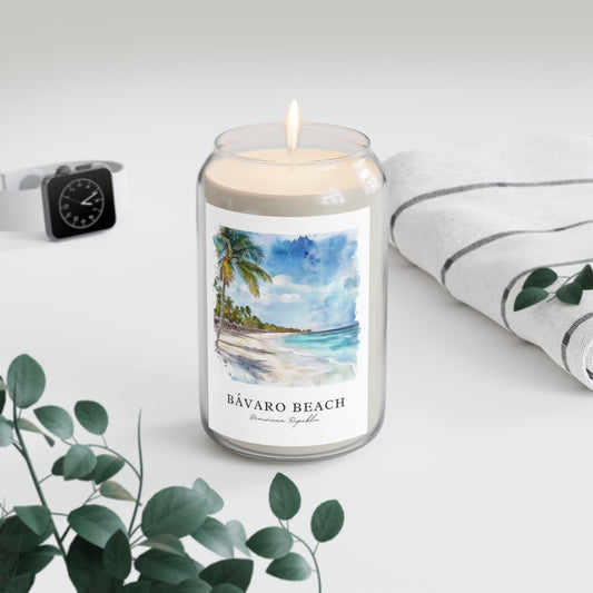 Bávaro Beach, Dominican Republic scented soy candle