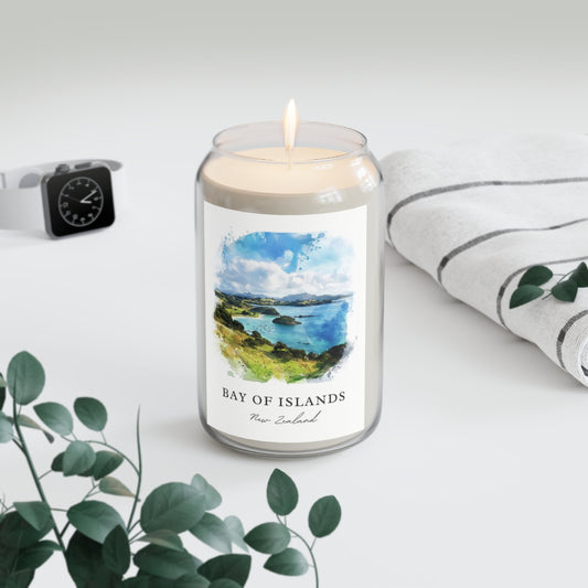 Bay Of Islands, New Zealand scented soy candle