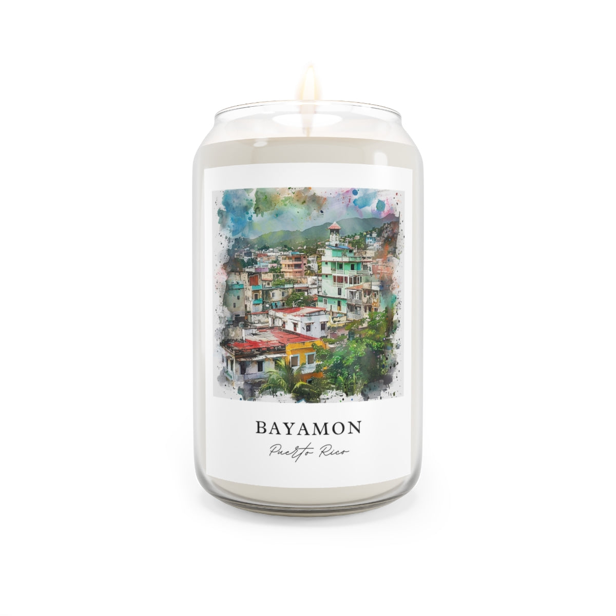 Bayamon, Puerto Rico scented soy candle