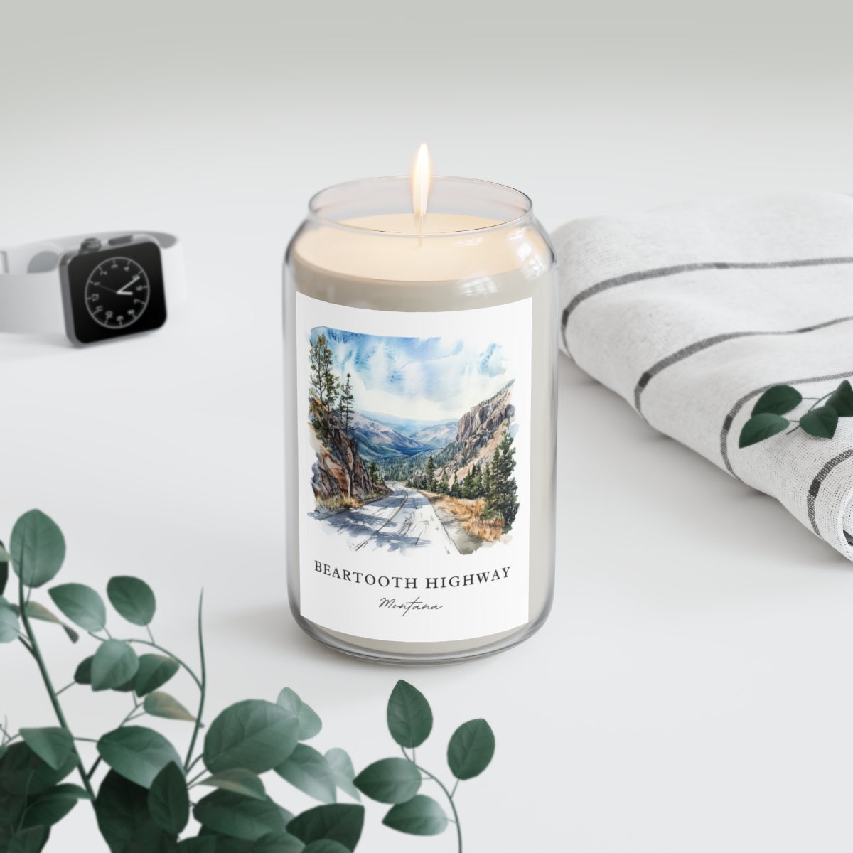 Beartooth Highway, Montana scented soy candle