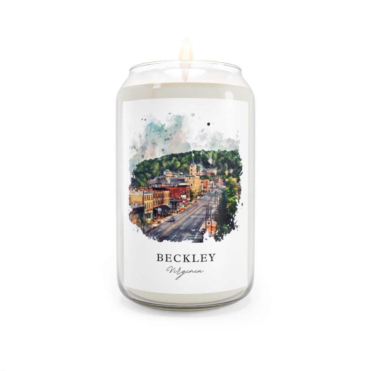 Beckley, Virginia scented soy candle