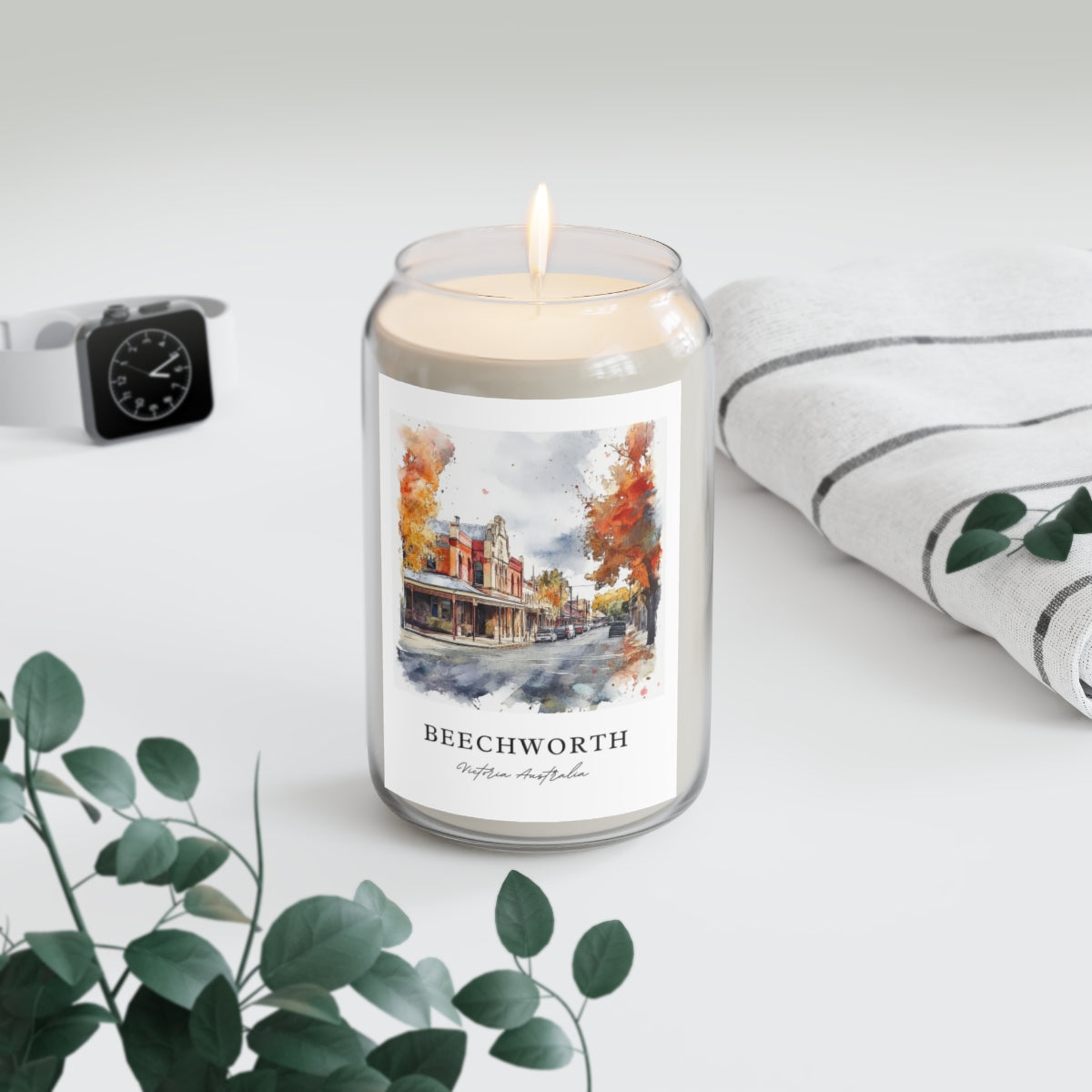 Beechworth, Victoria Australia scented soy candle