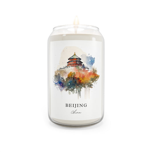 Beijing, China scented soy candle