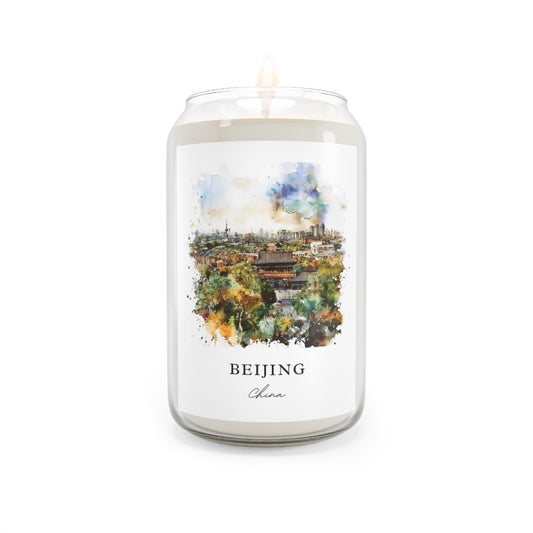 Beijing, China scented soy candle