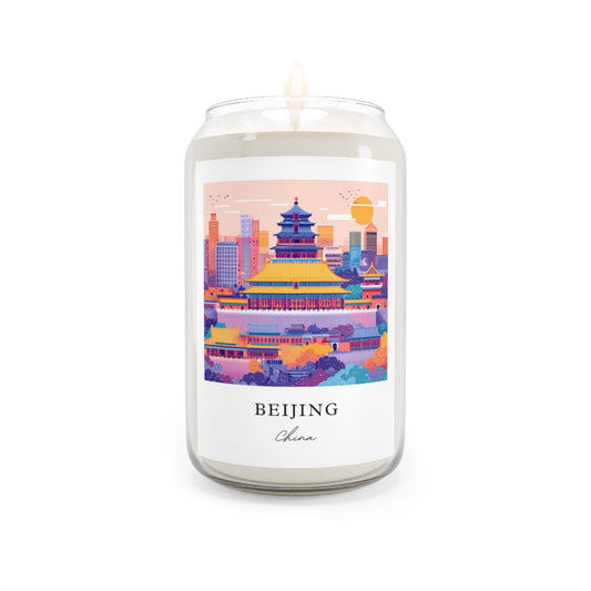 Beijing, China scented soy candle