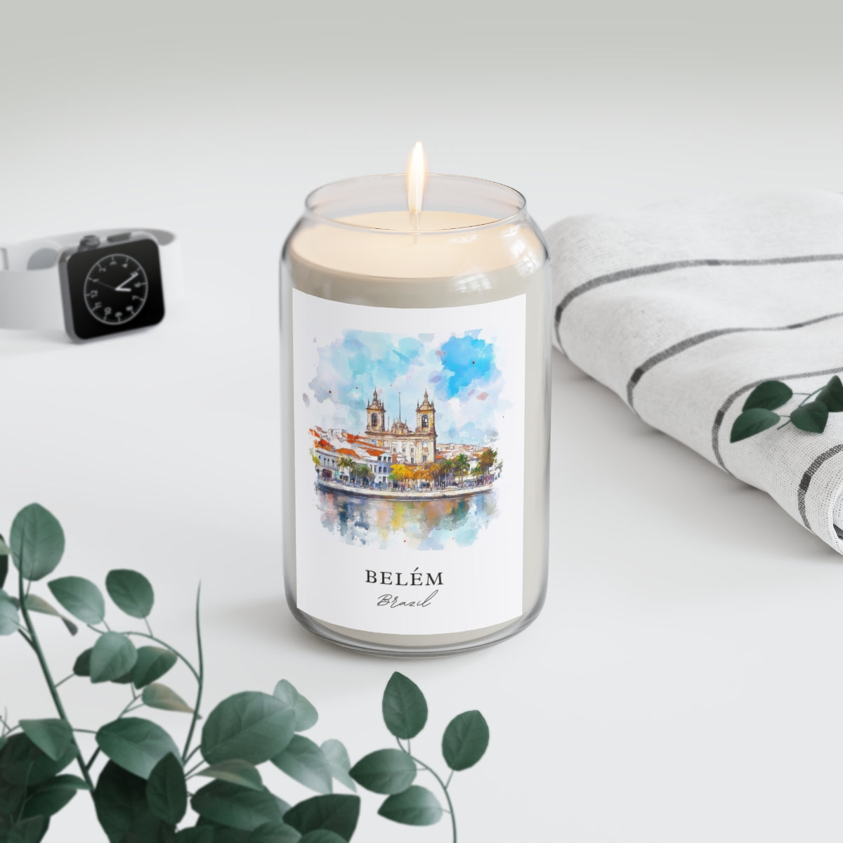 Belém, Brazil scented soy candle
